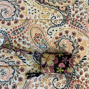 floral vera bradley wallet